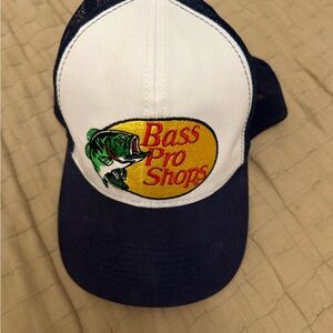 Bass Pro Shops Navy and White Cap